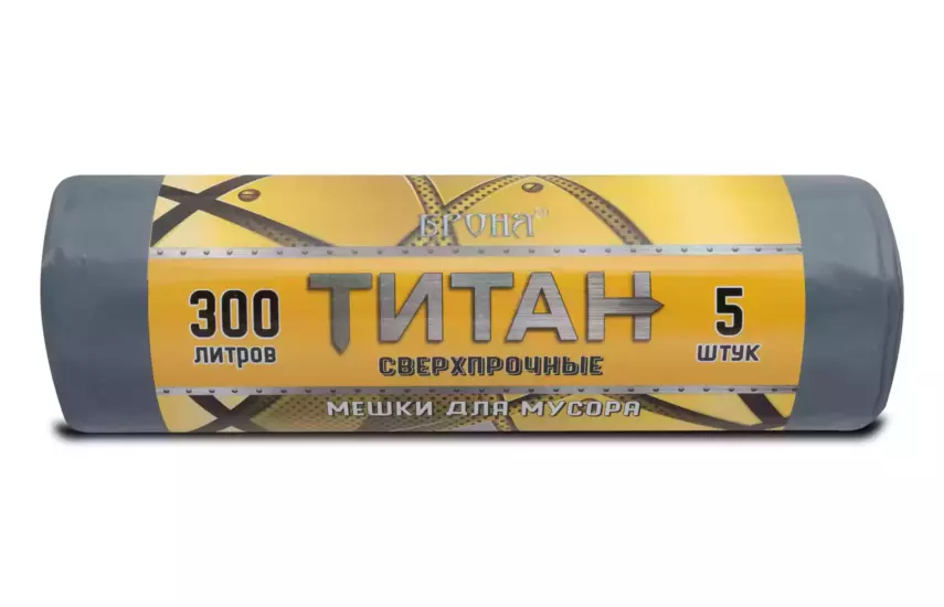 МЕШКИ ДЛЯ МУСОРА СЕРИЯ “ТИТАН” (ВД) 300